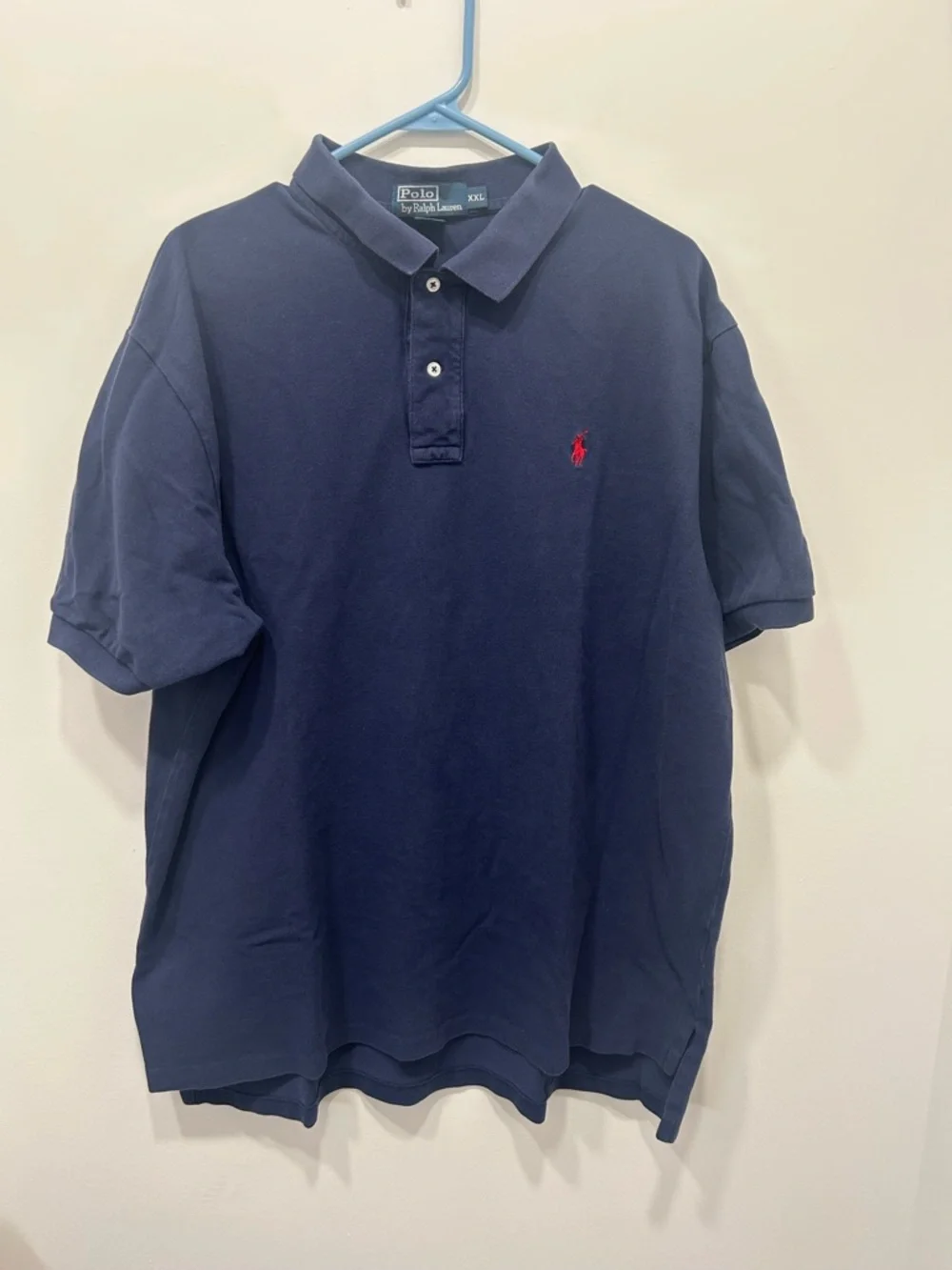 Polo Ralph Lauren‎ Polo Shirt Men’s XXL Navy Short Sleeve Classic Preppy Casual